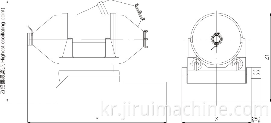 Two Dimensional Movement Mixer